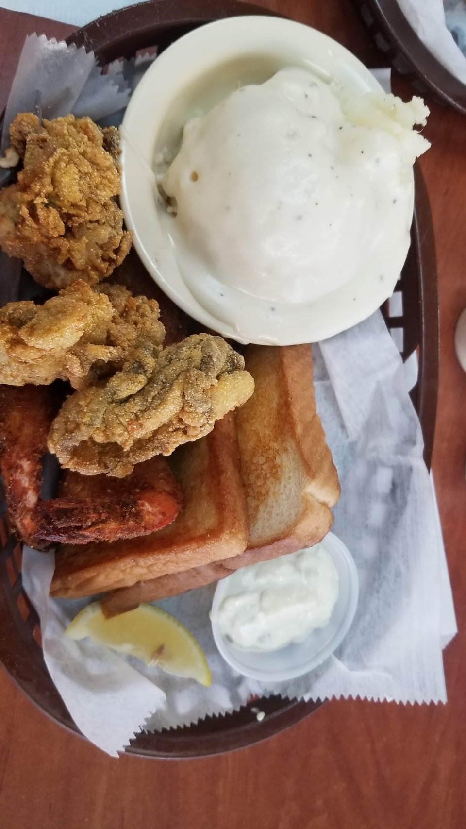 Shrimp and Oyster Basket