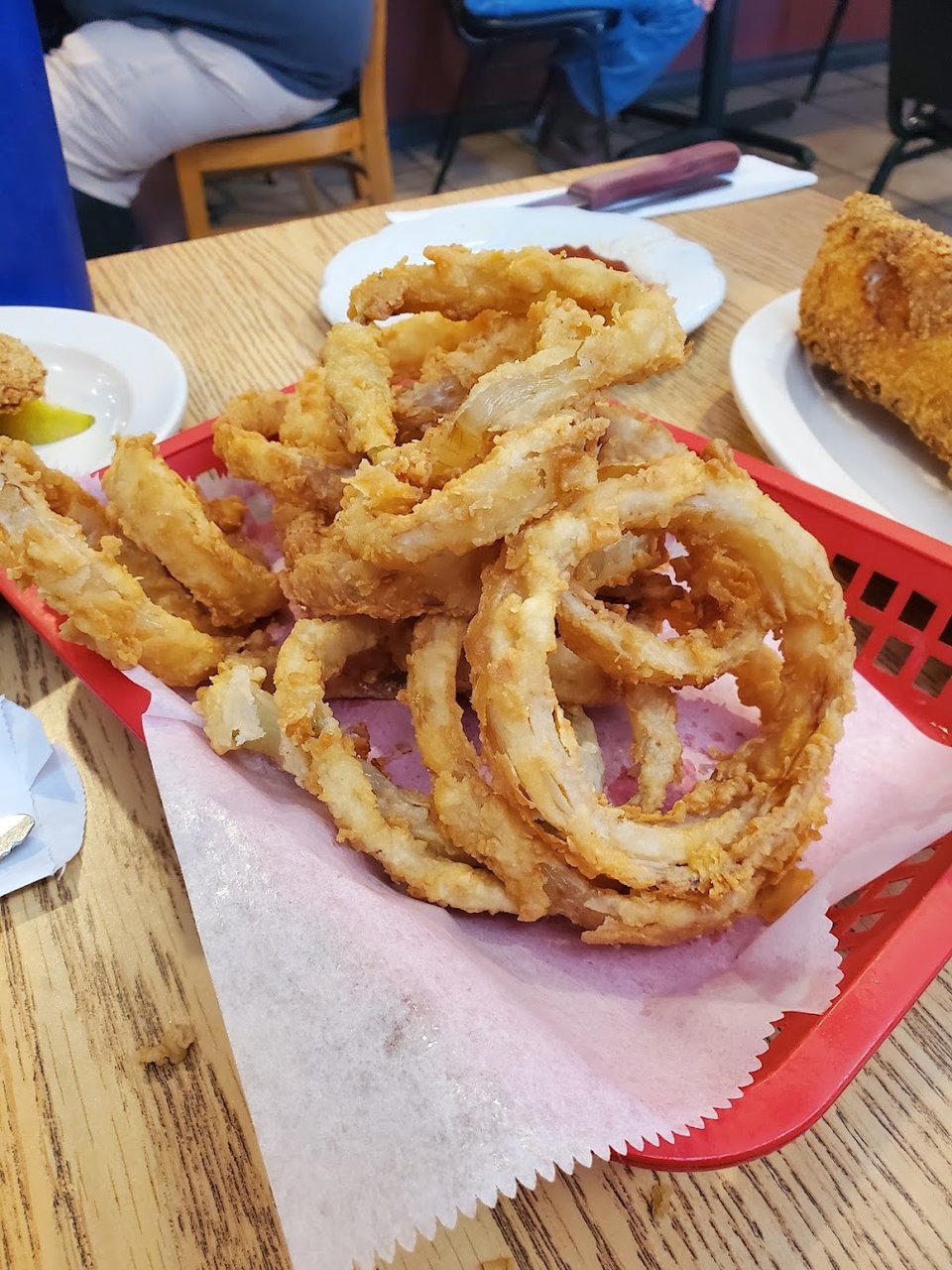Hot Fried Onion Rings